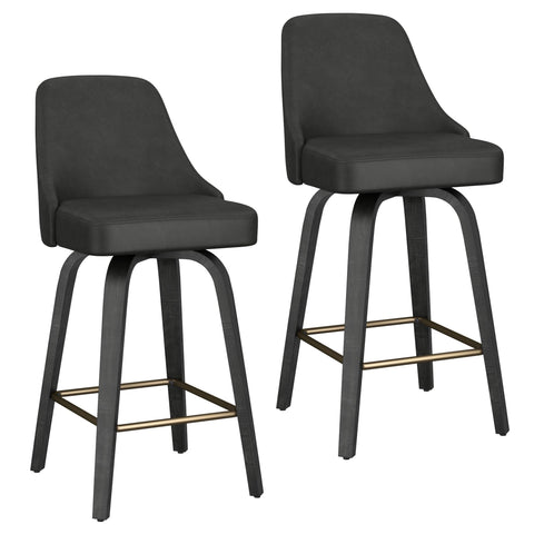 Oakley 26" Counter Stool w/Swivel, Set of 2