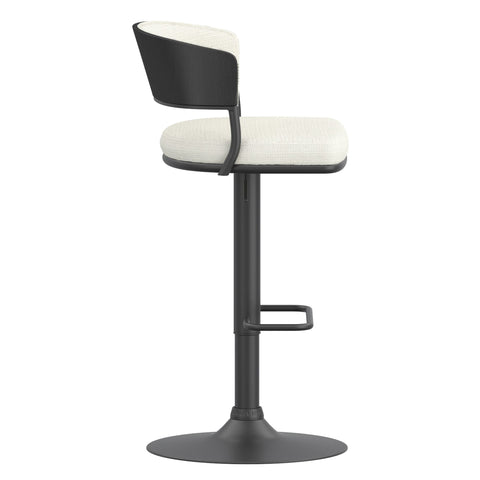 Kazan Adjustable Air-Lift Stool, Set of 2