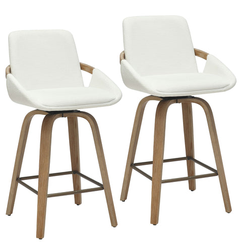 Parker 26" Counter Stool w/Swivel, Set of 2