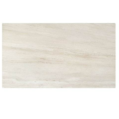 Bellaro/Caprese 7pc Dining Set - Travertine Table with Beige Chair