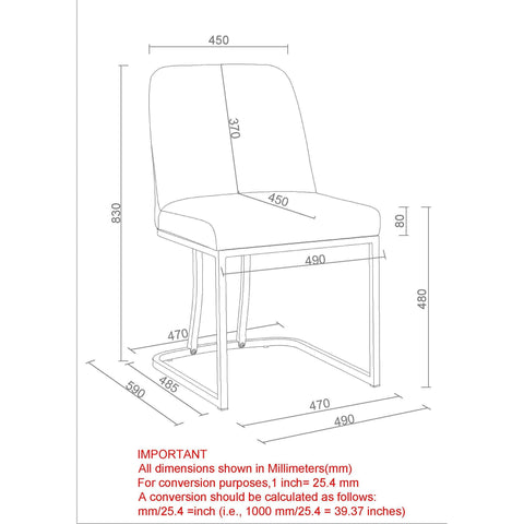 Julius/Dario 7pc Dining Set