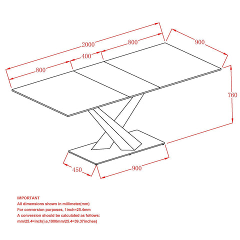 Julius/Dario 7pc Dining Set