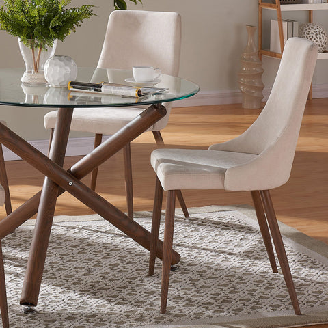 Rocca/Cora 5pc Dining Set