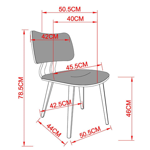 Rocca/Zuni 5pc Dining Set