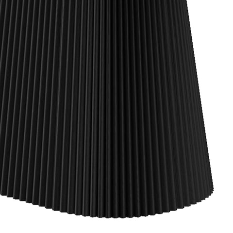Tovas/Caspian 7pc Dining Set - Black Oval Table with Black Chair