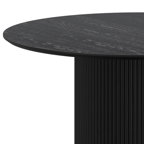 Tovas/Caprese 5pc Dining Set - Black Table with Black Chair