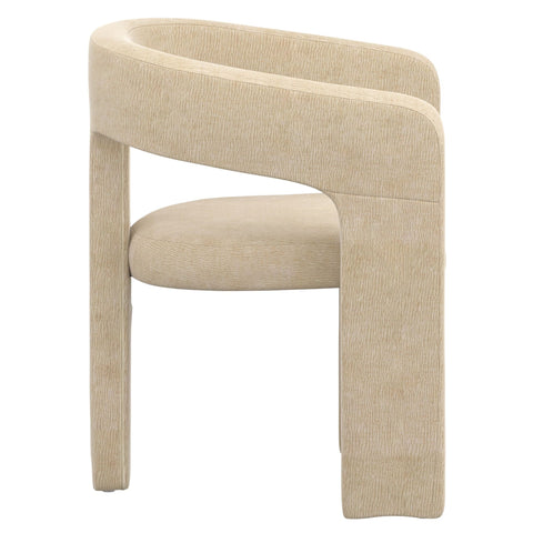 Tovas/Amara 5pc Dining Set - Ivory Table with Beige Chair