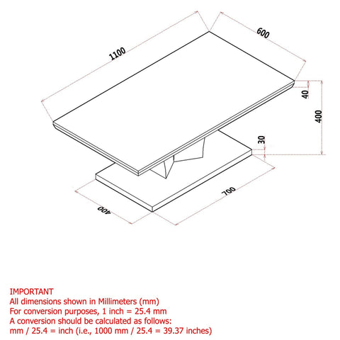 Napoli Coffee Table