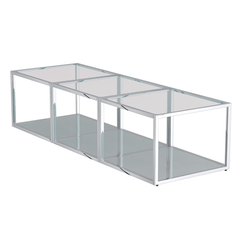 Casini 3pc Small Coffee Table Set