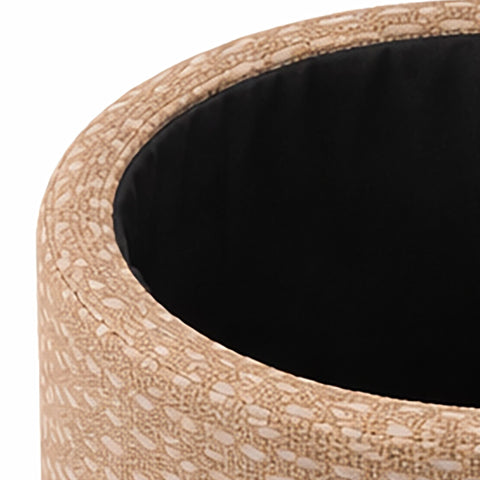 Fenna Round Ottoman