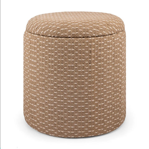 Fenna Round Ottoman