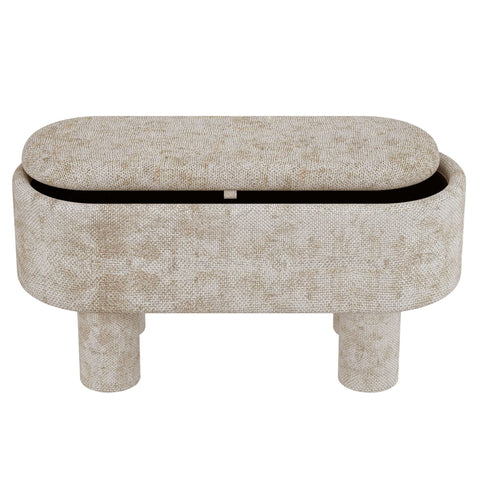 Sezron Storage Ottoman Bench
