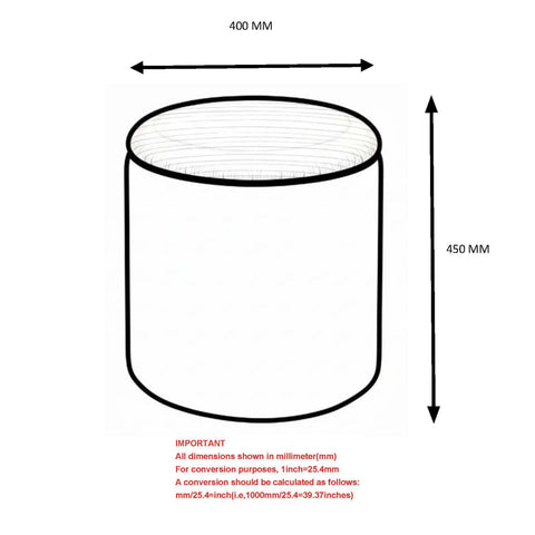 Dalia Round Storage Ottoman