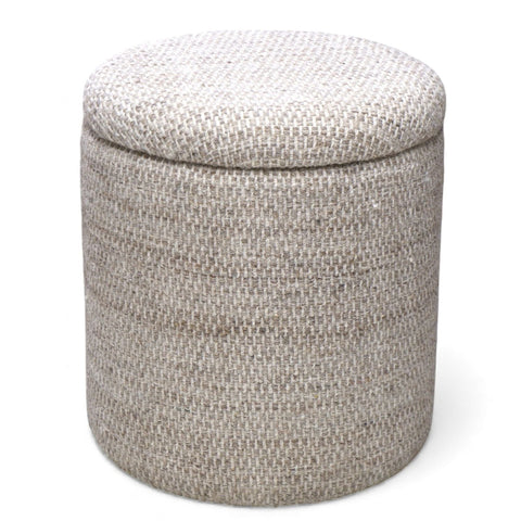 Dalia Round Storage Ottoman