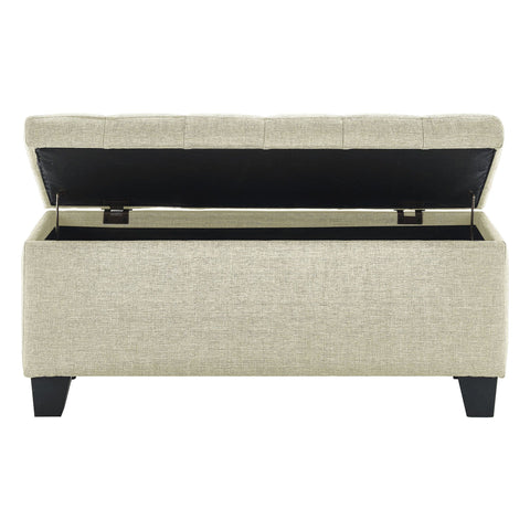 Lila Rectangular Storage Ottoman Bench