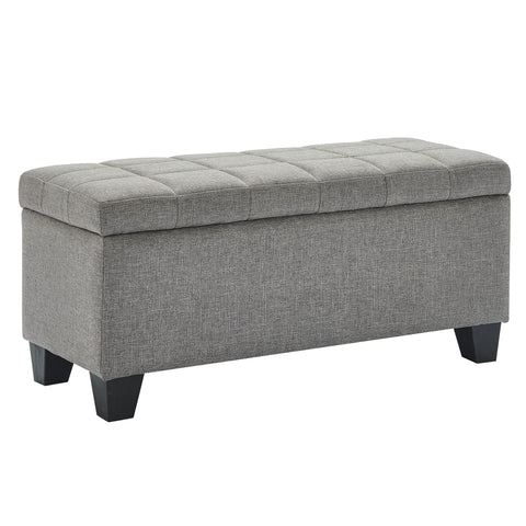 Lila Rectangular Storage Ottoman Bench