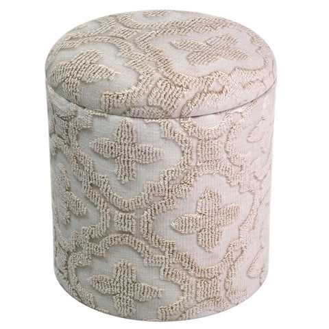 Magnolia Round Storage Ottoman