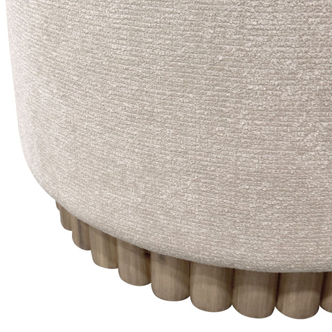 Sadie Round Storage Ottoman