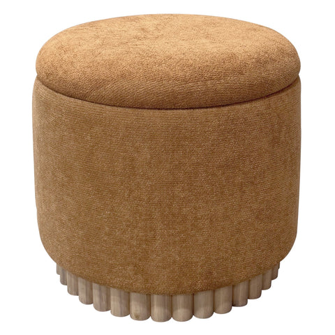 Sadie Round Storage Ottoman