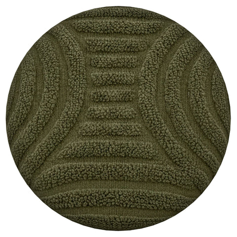 Lullu Round Storage Ottoman