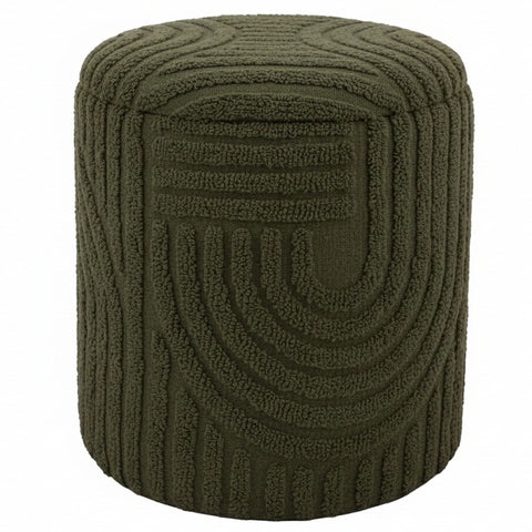 Lullu Round Storage Ottoman