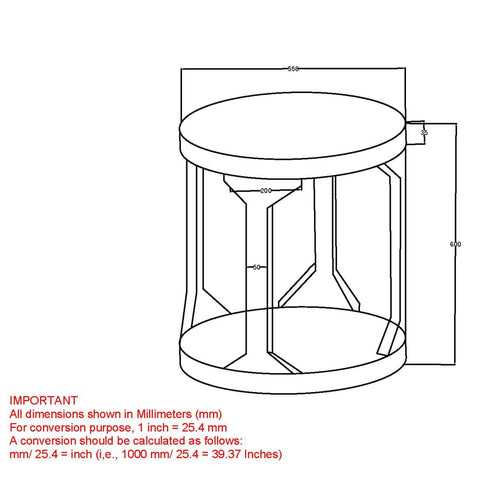 Avni Round Accent Table