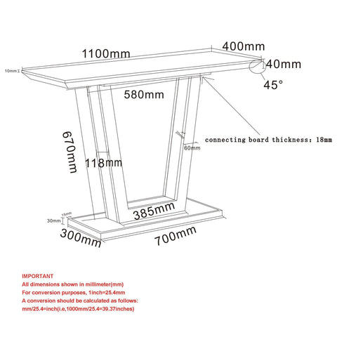 Forna Console Table