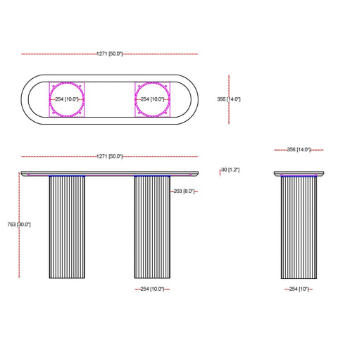 Jilsa Console Table