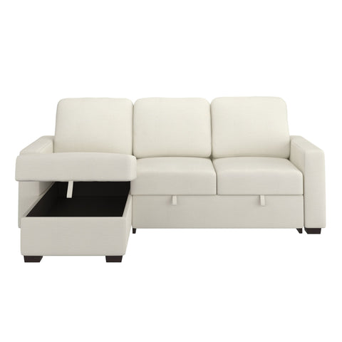 Alfonso 93.25" Sofa w/Bed & Storage
