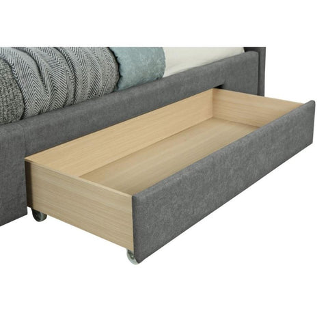 Emilio 60" Queen Platform Bed w/Drawer