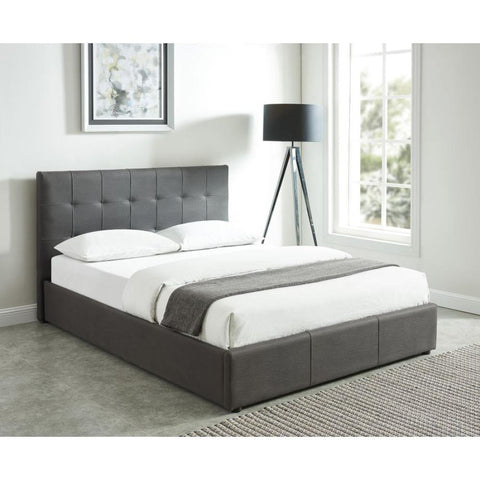 Extara 78" King Platform Bed w/Storage