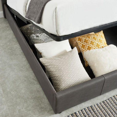 Extara 78" King Platform Bed w/Storage