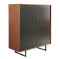 Albano 4 Door Apothecary Accent Cabinet