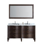 Wooden Double Vanity