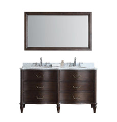Wooden Double Vanity