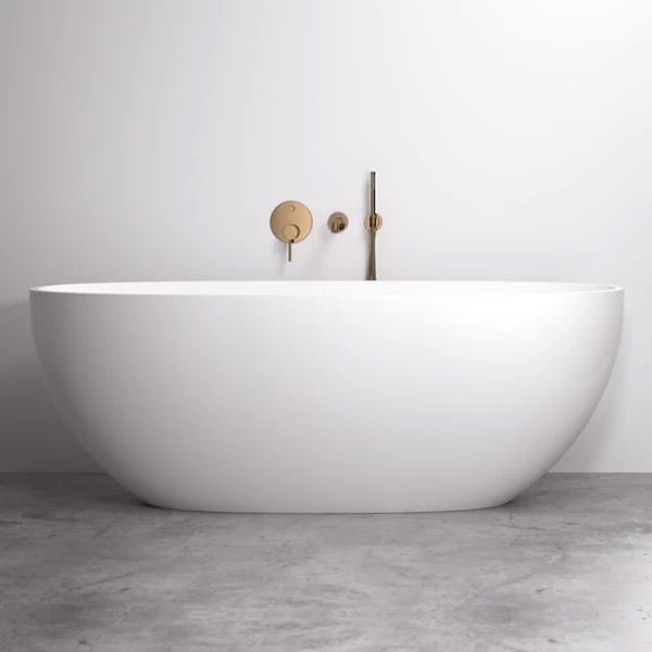 59’ Acrylic Oval Modern Bathtub
