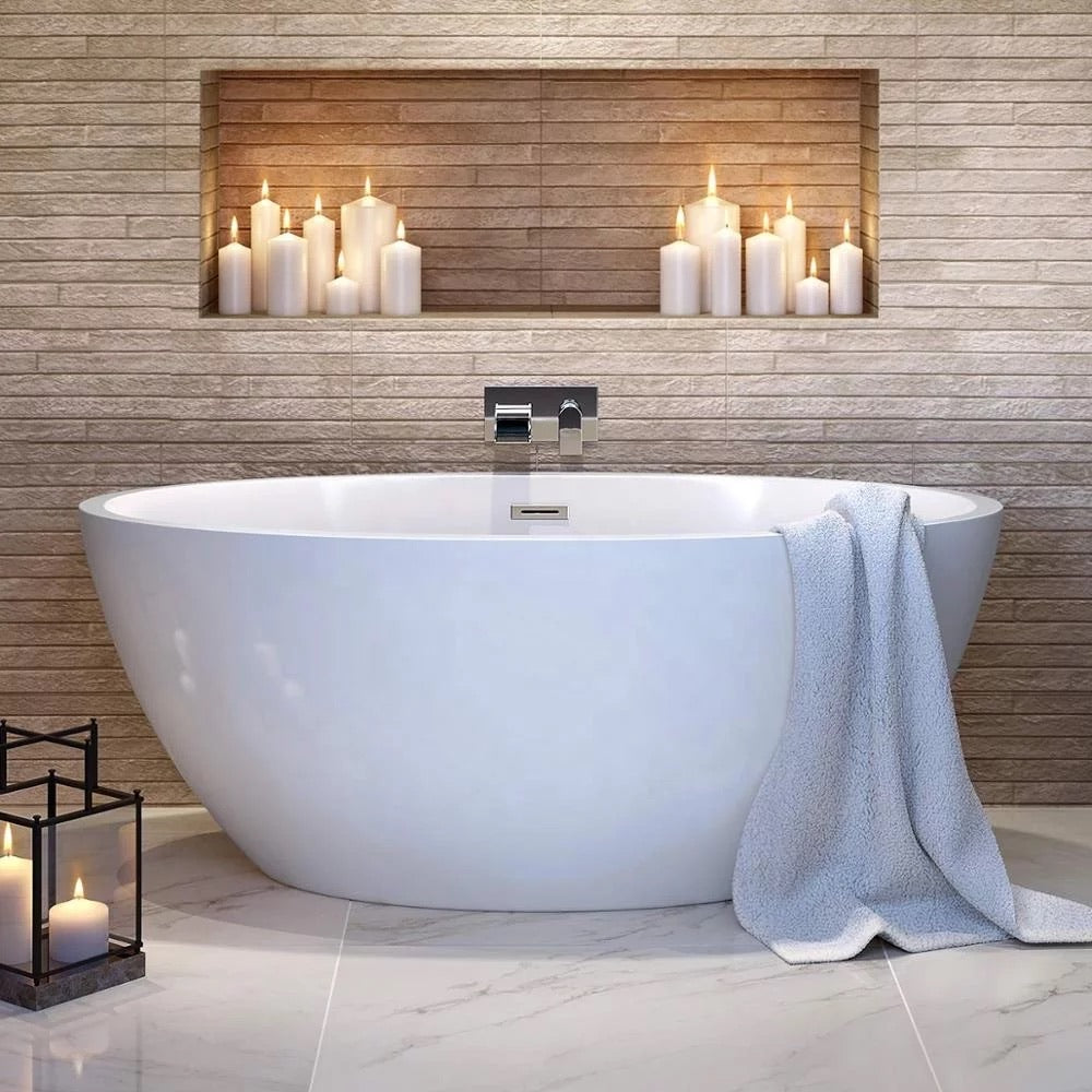 Freestanding Acrylic Bathtub