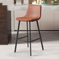 Nordic Bar Chair Front Desk Restaurant with High Stools Leisure Backrest Two Sitting High a Variety of Colors