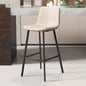 Nordic Bar Chair Front Desk Restaurant with High Stools Leisure Backrest Two Sitting High a Variety of Colors