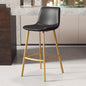 Nordic Bar Chair Front Desk Restaurant with High Stools Leisure Backrest Two Sitting High a Variety of Colors