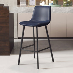 Nordic Bar Chair Front Desk Restaurant with High Stools Leisure Backrest Two Sitting High a Variety of Colors