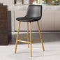 Nordic Bar Chair Front Desk Restaurant with High Stools Leisure Backrest Two Sitting High a Variety of Colors