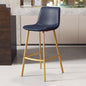 Nordic Bar Chair Front Desk Restaurant with High Stools Leisure Backrest Two Sitting High a Variety of Colors
