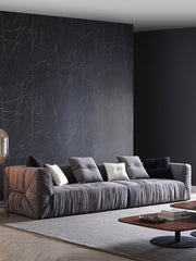 L-shaped corner Nordic living room sofa