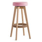 Wooden Swivel Bar Stools