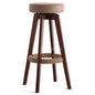 Wooden Swivel Bar Stools