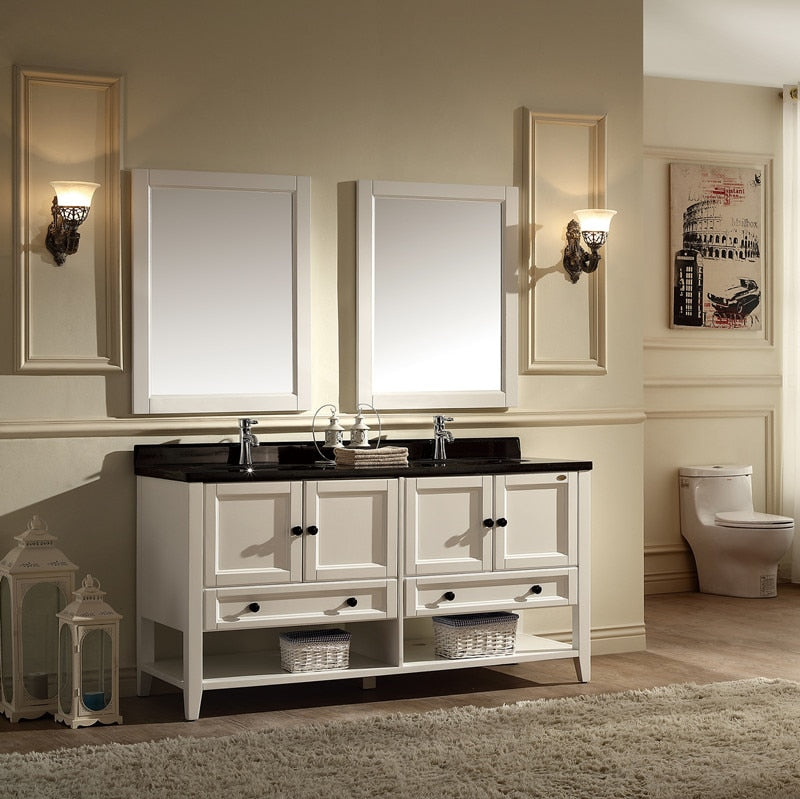 Modern Vanity Bathroom With Mirror Basin