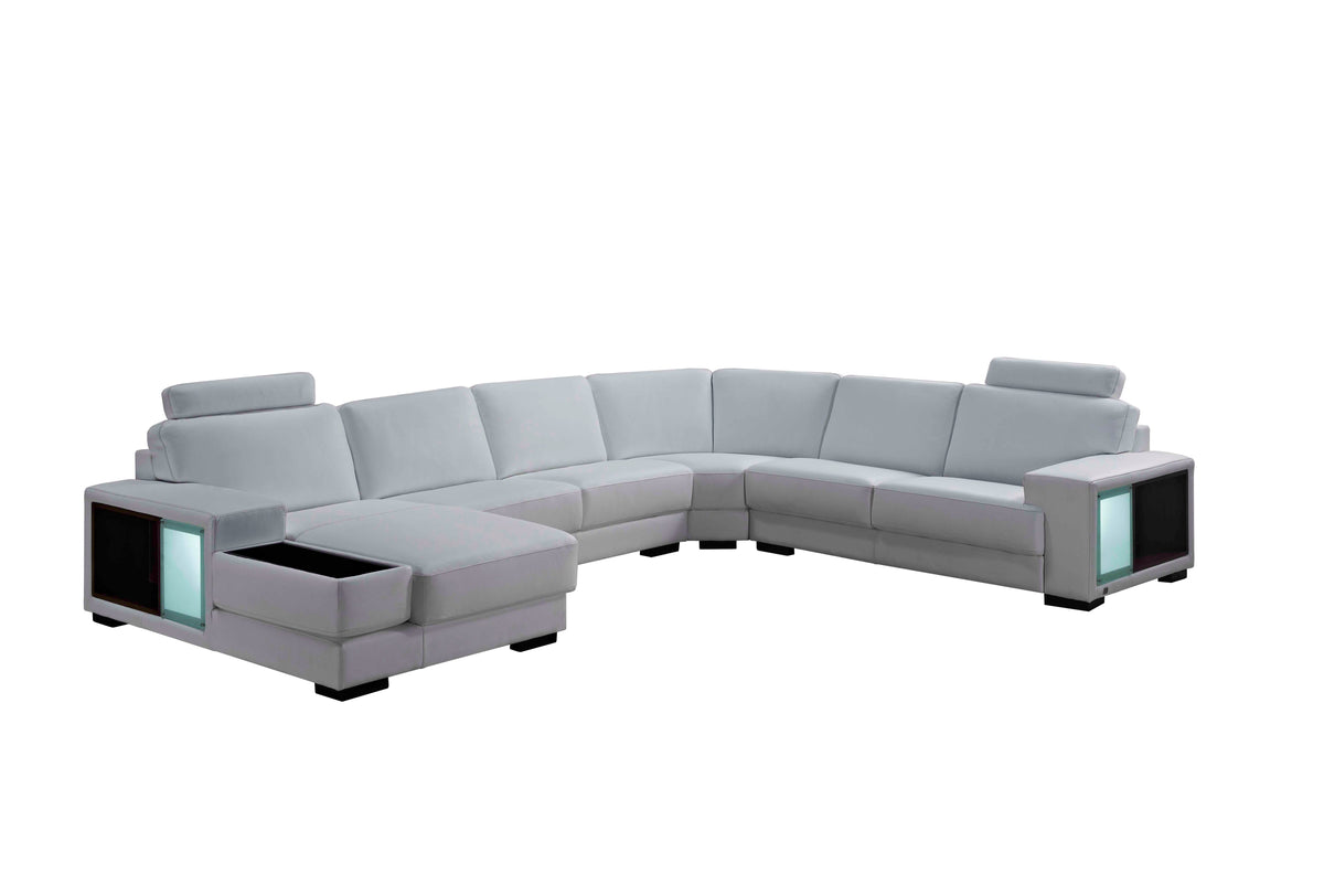 Modern Living Room Sofa With Leds Lights