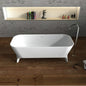 Surface Stone Rectangular Freestanding Corian Matt Tub