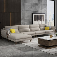 Fabric sectional Sofa set Modern Style with Chaise Lounge for living room Removable and Washable
